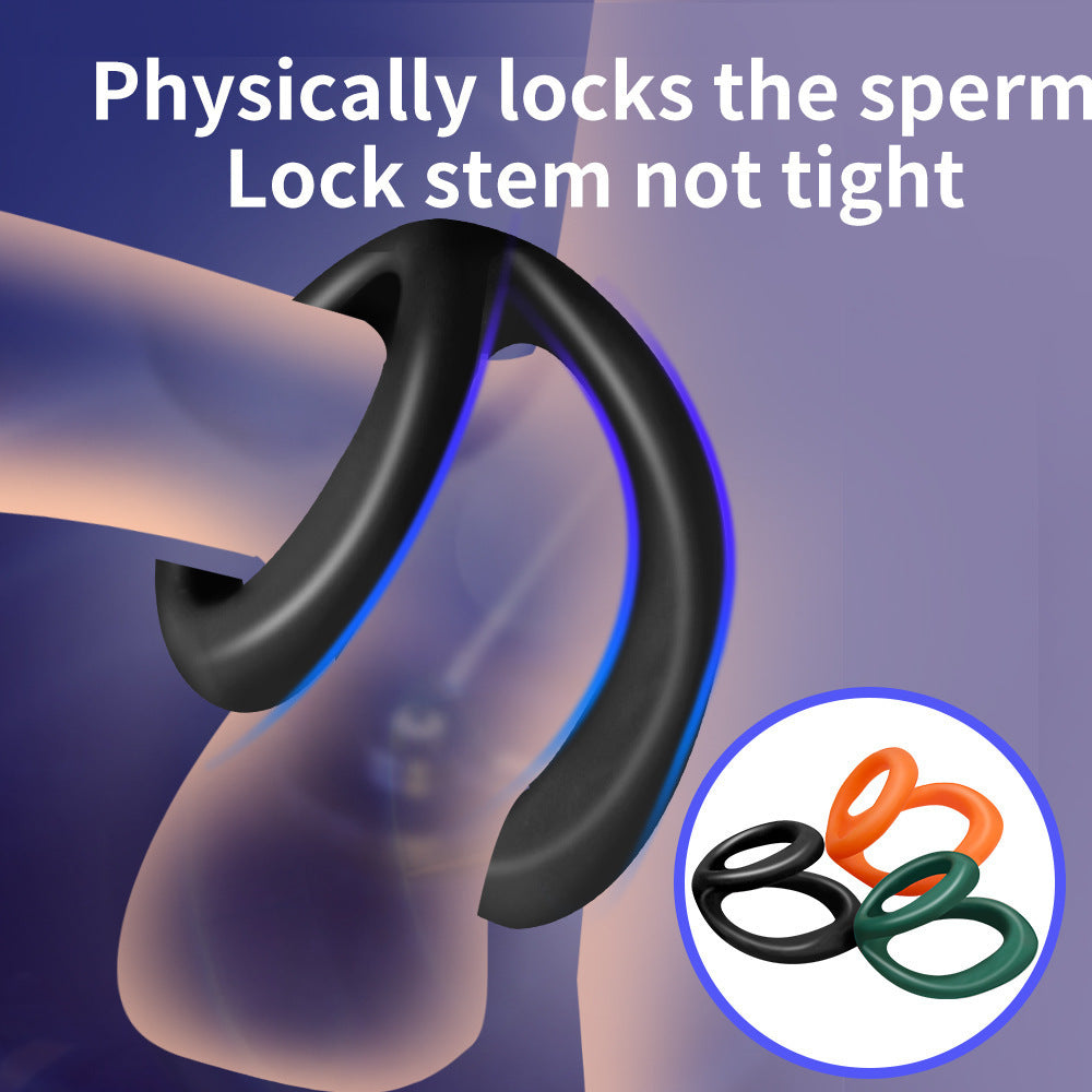 Silicone Semen Lock Ring For Homens