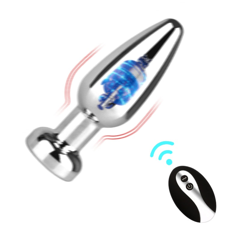 Metal Vibrating Plug Magnetic Charging Toys