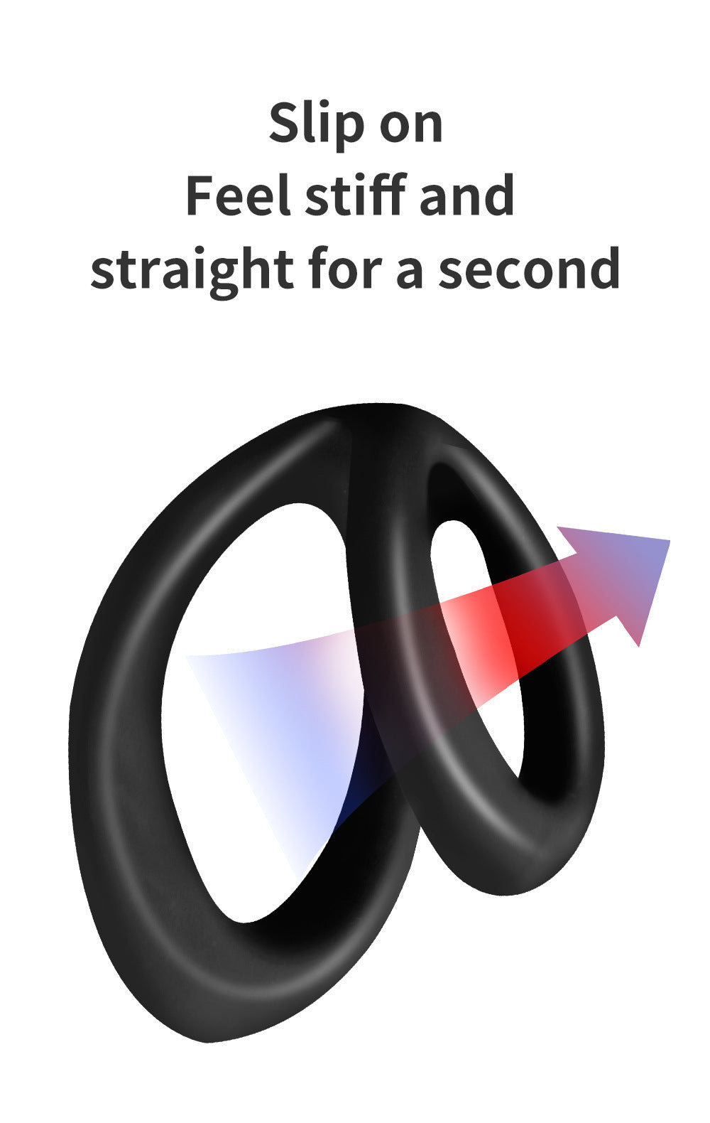 Silicone Semen Lock Ring For Homens