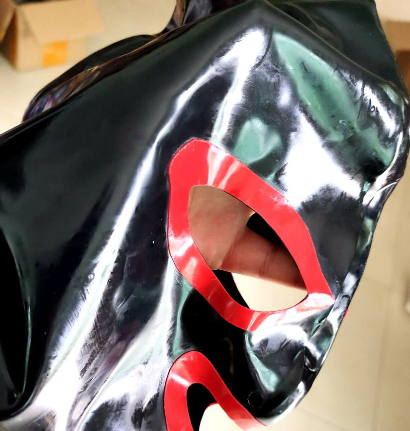 Sexy Latex Headgear Latex Mask Role Play