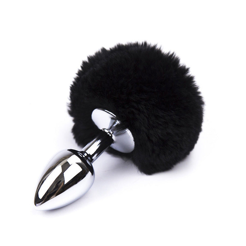 Rabbit Tail Hair Ball Plug For Female Use