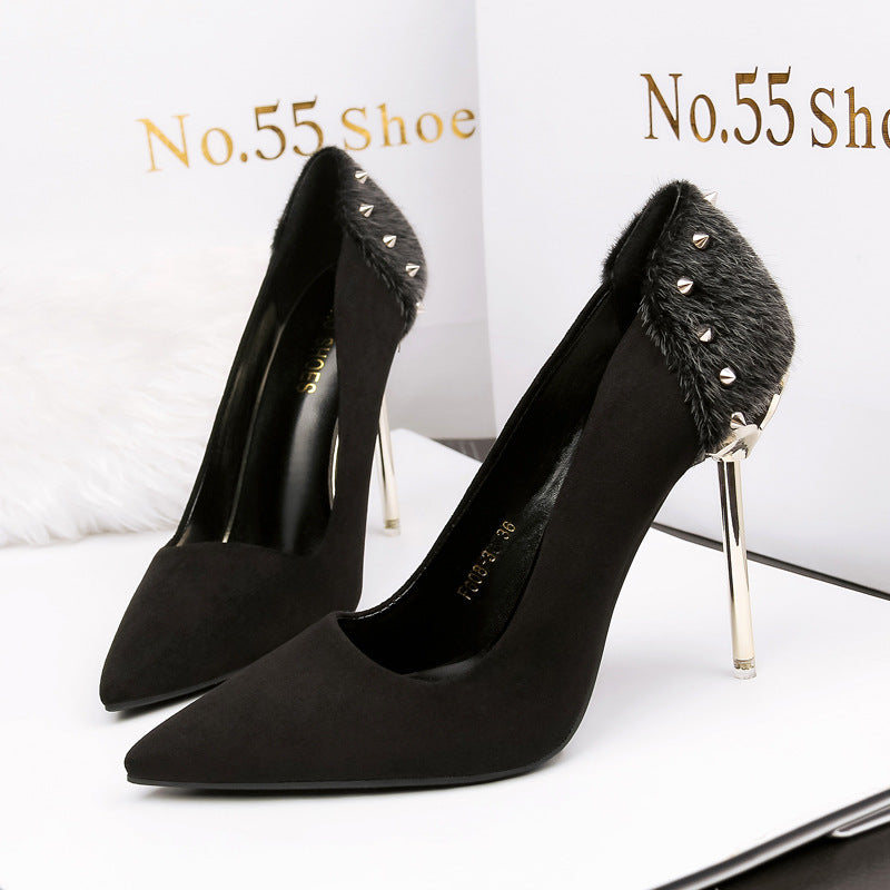 High Heels Stiletto Sexy And Thin All-match Women's Shoes