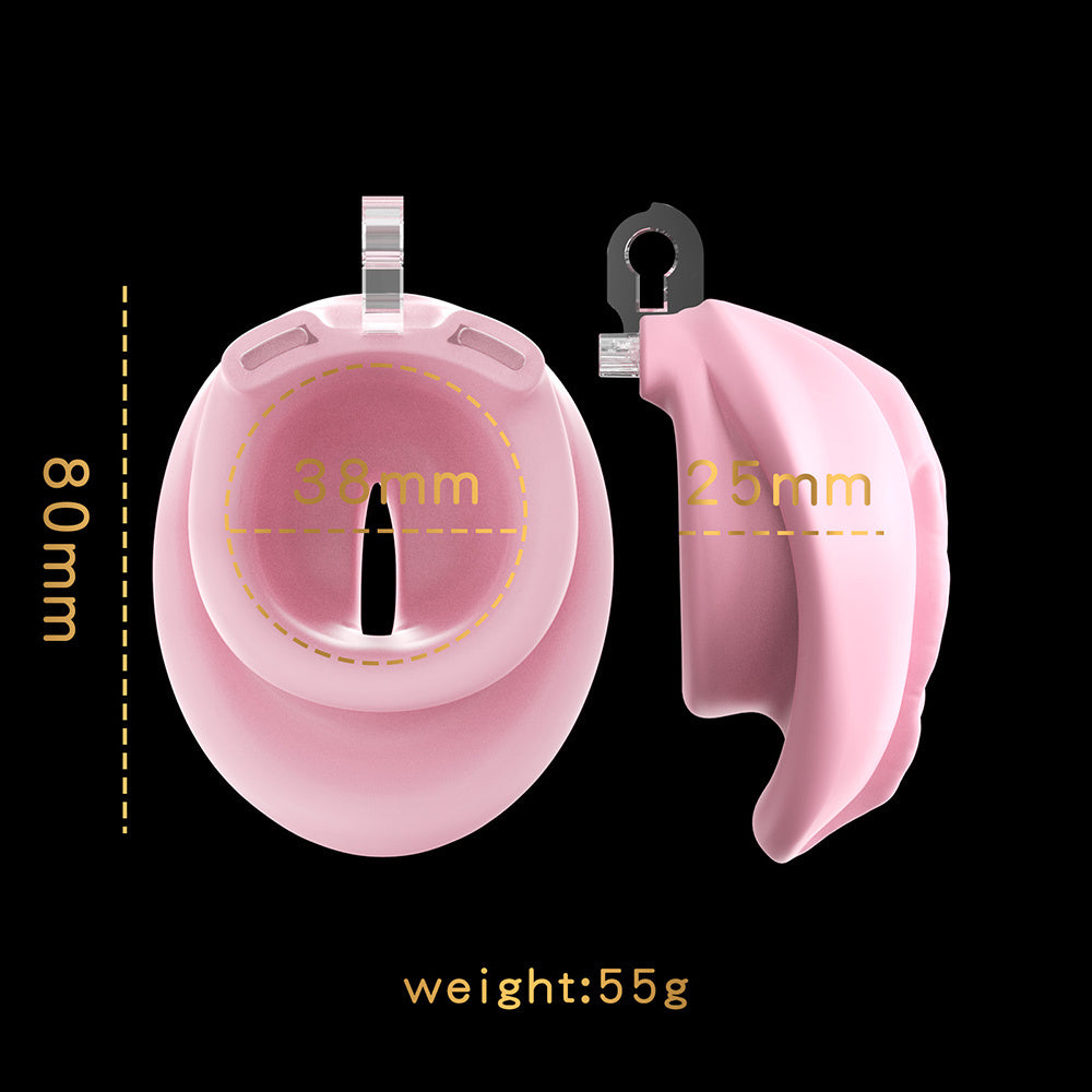 Chastity Lock Fake Mother Simulation Vagina Soft Glue Chastity Cleaner Lock Sexy