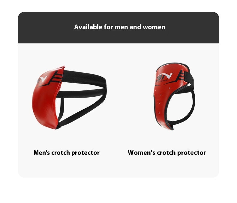 Men's Sanda Boxing Muay Thai Fighting Boxing Genital Protector Vagina Protector Training Protective Gear