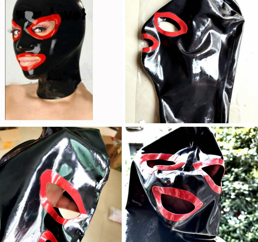 Sexy Latex Headgear Latex Mask Role Play