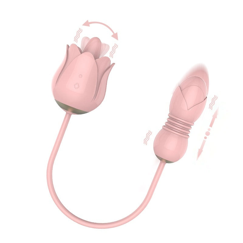 Serie Lotus Divertenti Mute Vibrazione Sexy Giocattoli Femminili